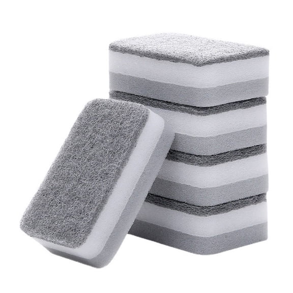 Niceminiwall Brand New Cleaning Cloth Cleaning Tools Double-sided Gray Scouring Pad Gray