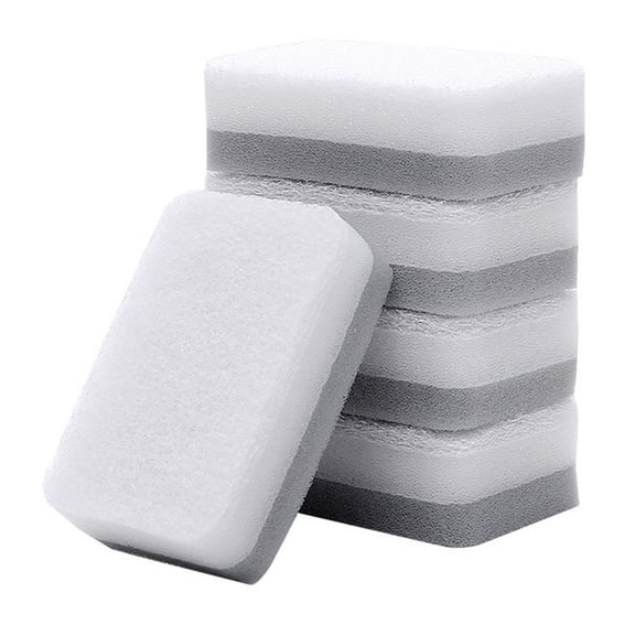 Niceminiwall Brand New Cleaning Cloth Cleaning Tools Double-sided Gray Scouring Pad White