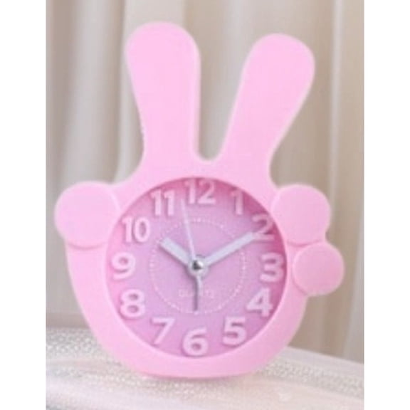 Niceminiwall Cute Finger Shaped Alarm Clock for Students Loud Bell Bedroom Decor with Jump