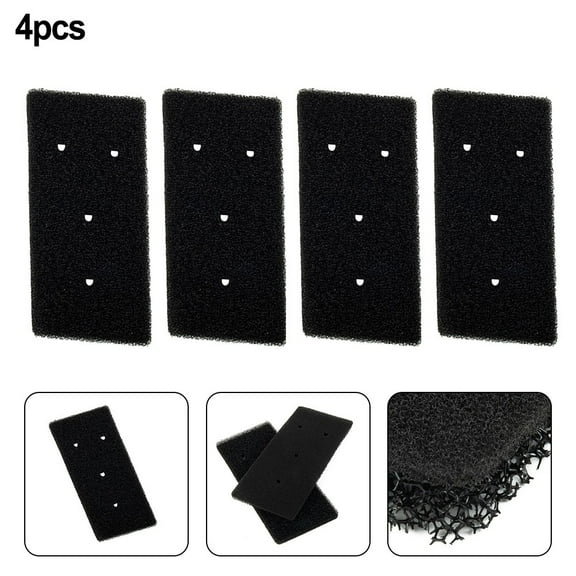 Niceminiwall Dryer Sponge Filter for Replacement Compatible with for Bauknecht Models 481010716911, 4-Pack