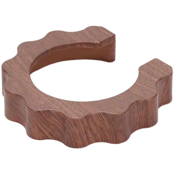 Niceminiwall E61 Coffee Machine Brew Head Heat Shield Gear Guard 58MM Accessory Walnut Color