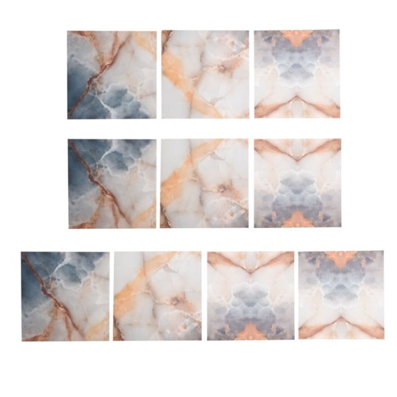 Niceminiwall Easy To Cut Peel And Stick Mosaic Tile Stickers Easy To Wipe Off Stains