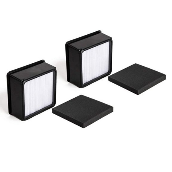 Niceminiwall F66 Filter and Foam Filter Set for Replacement Compatible with UD70100 UD70105 UD70107 UD70110 UD70120 UD70220 Upright for Vacuum, 2 Filters and 2 Foam, Model 304708001