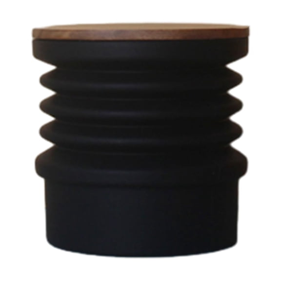 Niceminiwall For WPM Coffee Grinder Single Dose Hopper Espresso Blowing Cleaning Tool 7.6*7*7cm Coffee Grinder Single Dose Hopper Wooden Lid