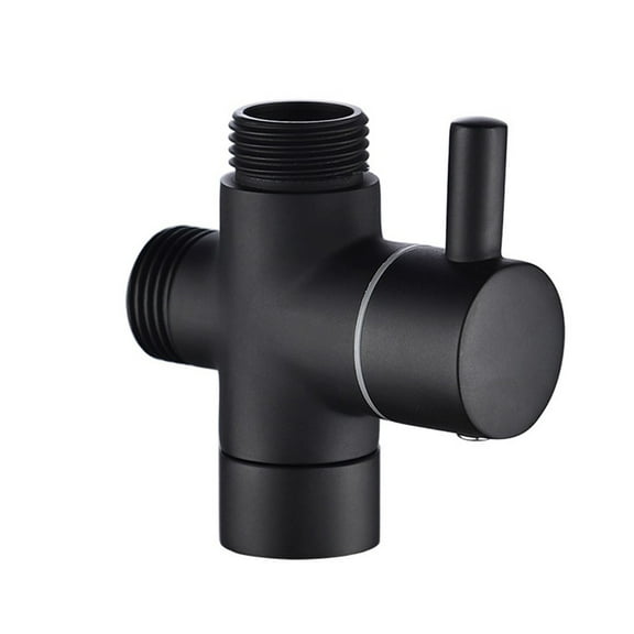 Niceminiwall G1/2" 3 Ways Brass Diverter Valve T-Adapter Converter For Shower Head Multi-function Faucet Conversion Valves Shower-Accessories