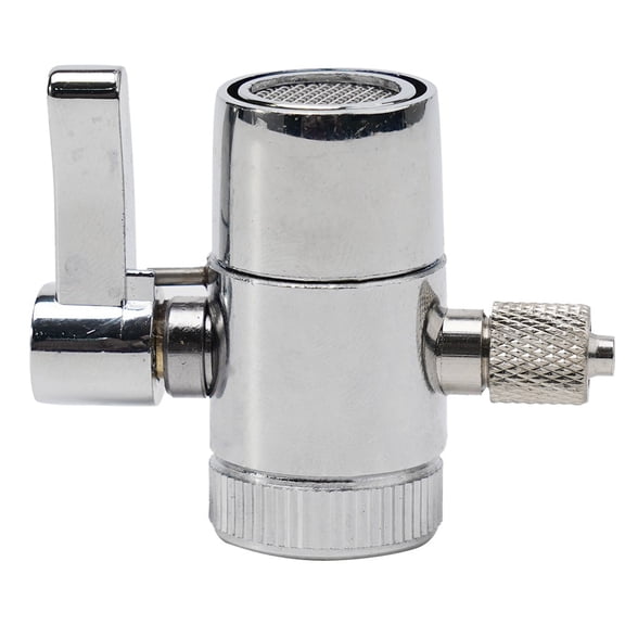 Niceminiwall G1/4 inch Faucet Adapter Diverter Valve Counter Top Water Filter Connect Tubing