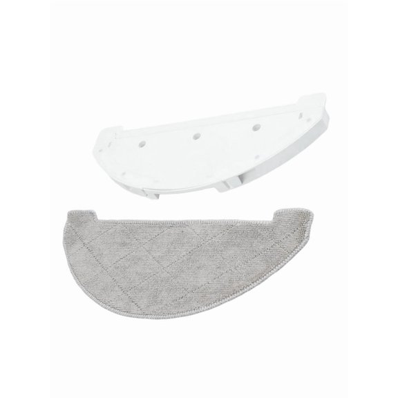 Niceminiwall Mop Bracket with Microfiber Cloth R1 and R1 for Pro Robot for Vacuum Cleaner Parts Black