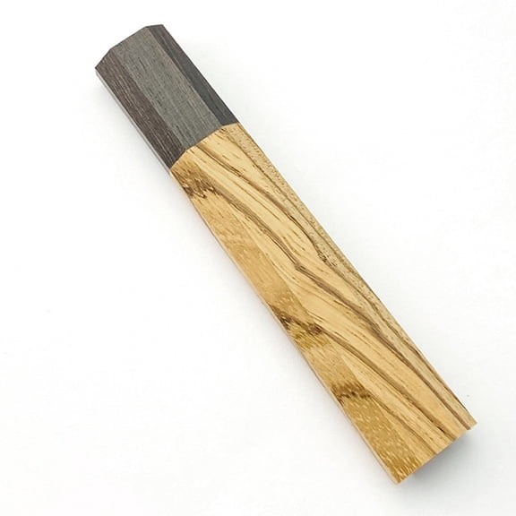 Niceminiwall Premium Wood DIY Handle for Blank Japanese Kitchen Knives Moisture Resistant