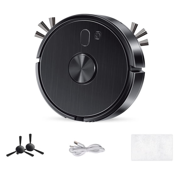 Niceminiwall Robot Vacuum Cleaner Automatic Charging Robot Vacuum Multiple Cleaning Modes Multiple Cleaning Modes Advanced Black