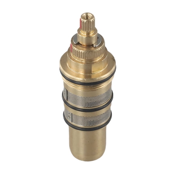 Niceminiwall Shower Mixer Valve Bar Repair Kit Premium Brass Thermostatic Cartridge Easy Installation Precise Temperature Regulation