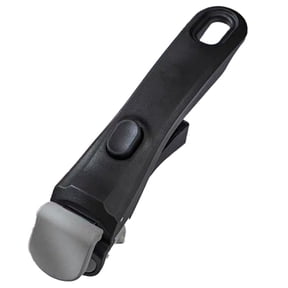Niceminiwall Silicone and Stainless Steel Detachable Handle for Cooking Convenience black