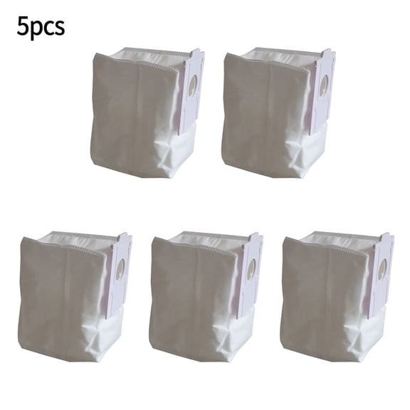 Niceminiwall Synthetic Dust Bags VCA-RDB95 Jet + and Jet AI+ Robot for Vacuum Clean Station, 5 Pack