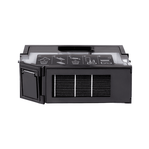 Niceminiwall Transparent Dust Bin X2 Robot for Vacuum, Easy Install Clear Debris Container with Quick Release
