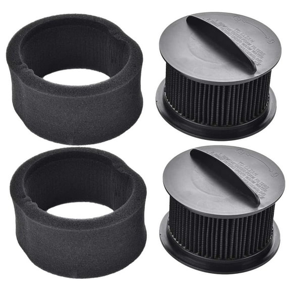 Niceminiwall Turbo for Vacuum Filter Set 32R9 203-7913 for Replacement Inner and Outer Filters, 2 Pack