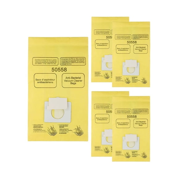 Niceminiwall Type CQ for Replacement for Vacuum Bags for Kenmore 5055 50557 50558, High Efficiency Filtration Dust Bags, Yellow, 5 Pack