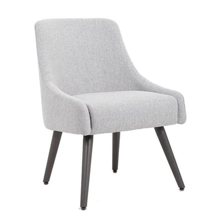 Nicer Furniture BC122 Nicer Furniture BC122 Porter Fabric Accent Chair, Grey