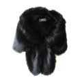 thumbnail image 1 of Nicesee Women Winter Warm Faux Fox Fur Shawl Stole Shrug, 1 of 1