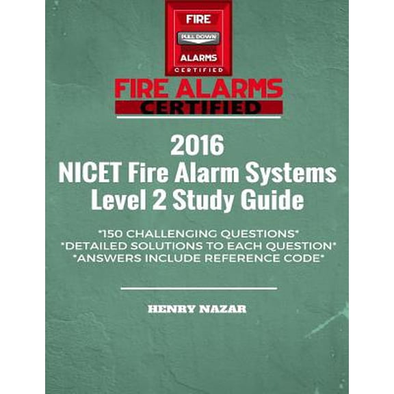 Nicet Fire Alarm Systems Level 2 Study Guide (Paperback)