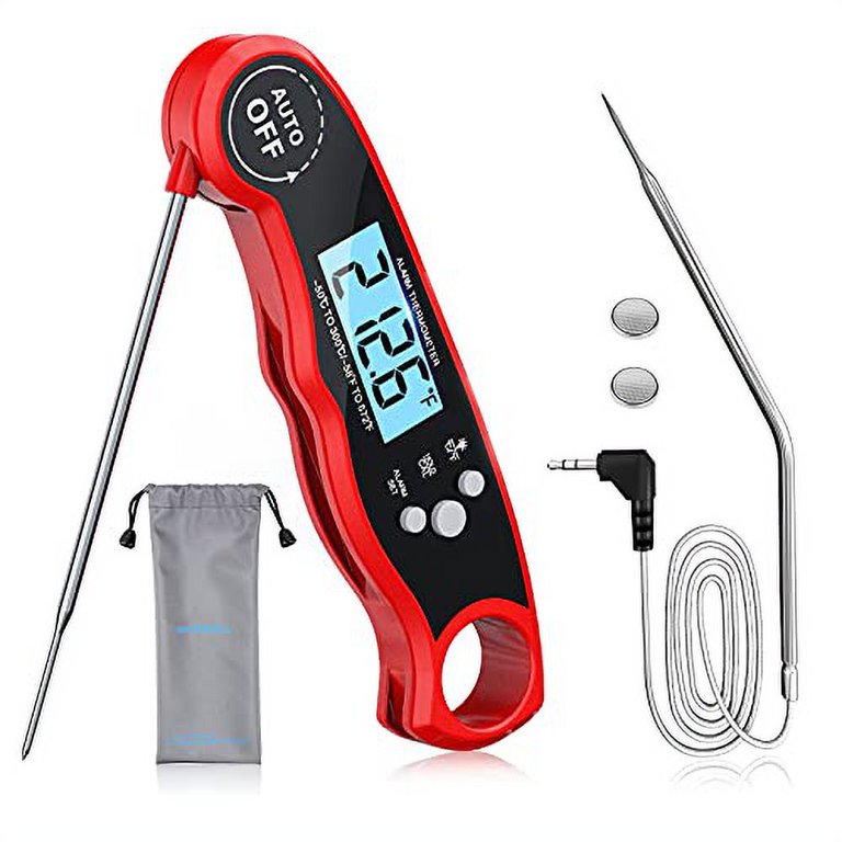  Dual Oven Meat Thermometer: Oven Safe Thermometer