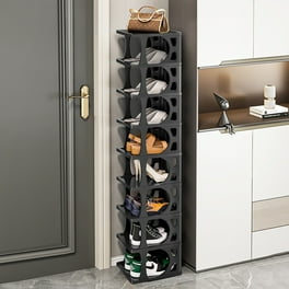 8 Tier Portable Shoe Rack Organizer 64 Pair Tower Shelf Shoe Storage Cabinet Stand Expandable for Closet Hallway Bedroom Entryway Walmart