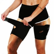 Niceyoeuk Stretch Thigh Leg Slimming Belt, Women Workout Fitness Elastic Slimming Wrap Body Shaper
