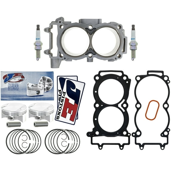Niche 12:0:1 Compression Cylinder Gasket JE Piston Kit for Polaris RZR 1000 MK1011961