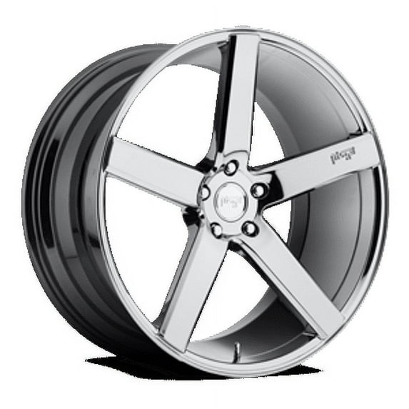 Niche 1PC Aluminum Rim M132 MILAN 19X8.5in Chrome Plated Finish, M132198565+35