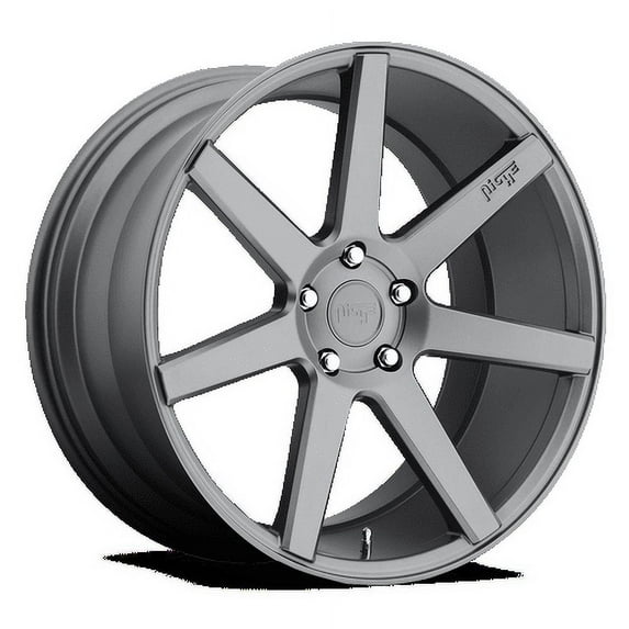 Niche 1PC Aluminum Rim M149 VERONA 19X8.5in Matte Gun Metal Finish, M149198565+35