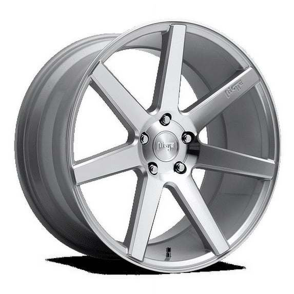 Niche 1PC Aluminum Rim M179 VERONA 20X10in Gloss Silver Machined Finish, M179200065+40