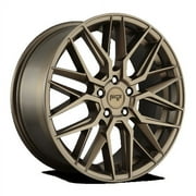 Niche 1PC حافة الألومنيوم M191 GAMMA 19X8.5in الانتهاء من البرونز غير اللامع ، M191198565 + 35