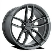 Niche 1PC Aluminum Rim M204 VOSSO 20X9in Matte Anthracite Finish, M204209090+18