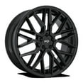 thumbnail image 1 of Niche 1PC Aluminum Rim M224 GAMMA 24X10in Gloss Black Finish, M224240033+38, 1 of 3