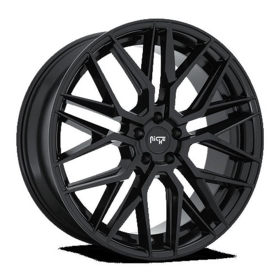 NICHE GAMMA 24X10 GLOSS BLACK WHEEL