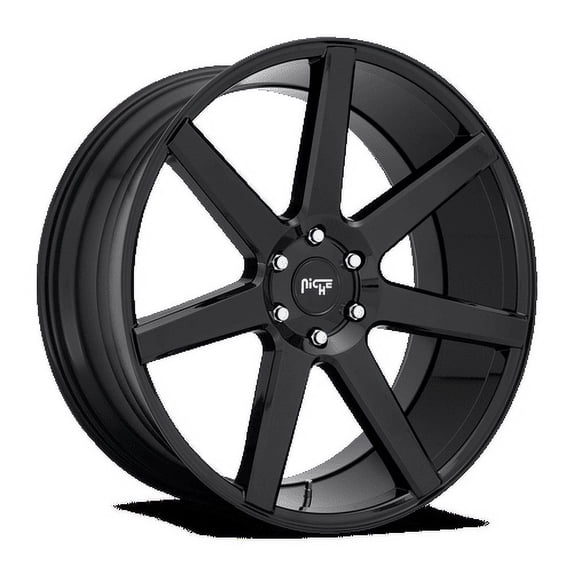 Niche 1PC Aluminum Rim M230 FUTURE 20X9.5in Gloss Black Finish, M230209584+30