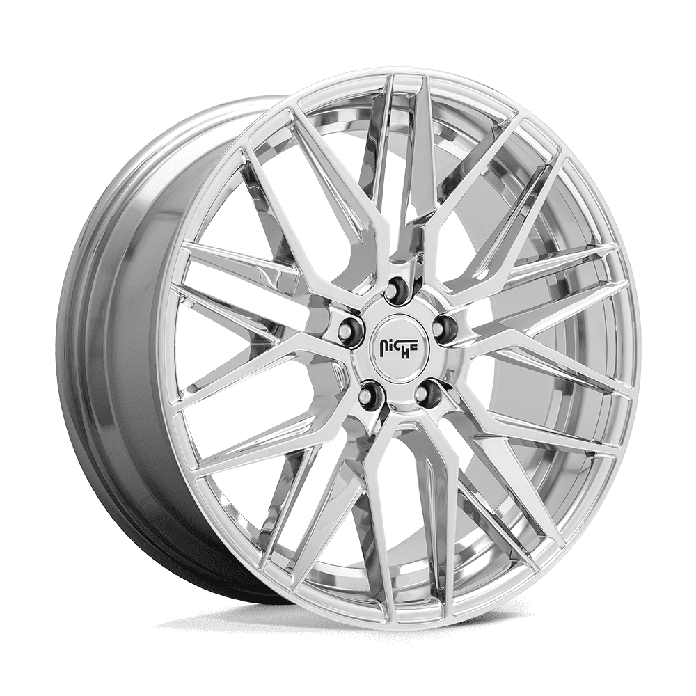 Niche 1PC Cast Aluminum Rim M249 20X9 5X115 CHROME 18MM, M249209090+18