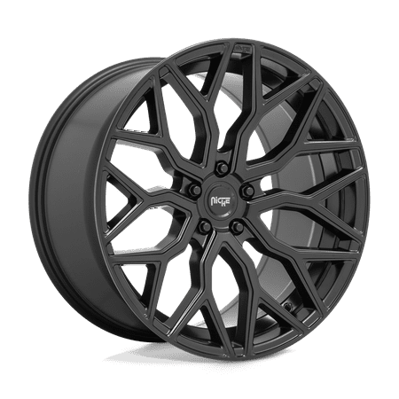 Niche 1PC Cast Aluminum Rim M261 19X8.5 5X4.5 MT-BLK 35MM, M261198565+35