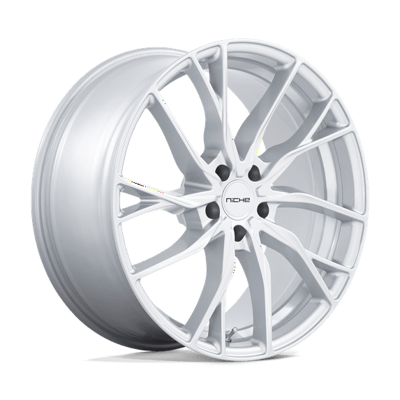 Niche 1PC Cast Aluminum Rim M273 20X9 5X112 SLV 25MM, M2732090F8+25