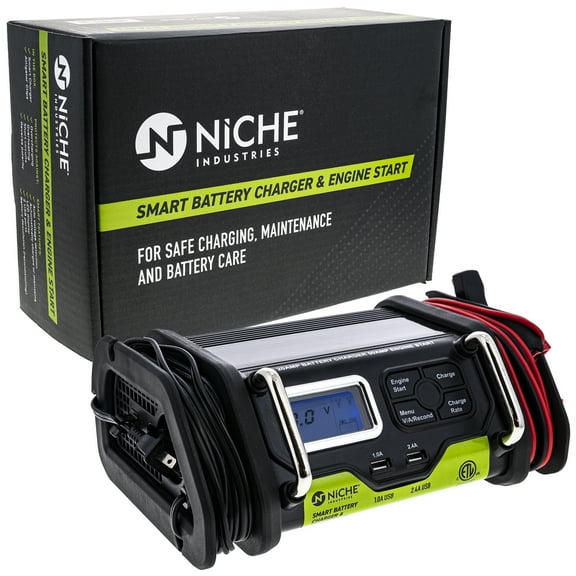 Niche 20 Amp Smart Battery Charger/Jump Starter all 12-volt AGM GEL Lead-Acid 519-CBC2227H