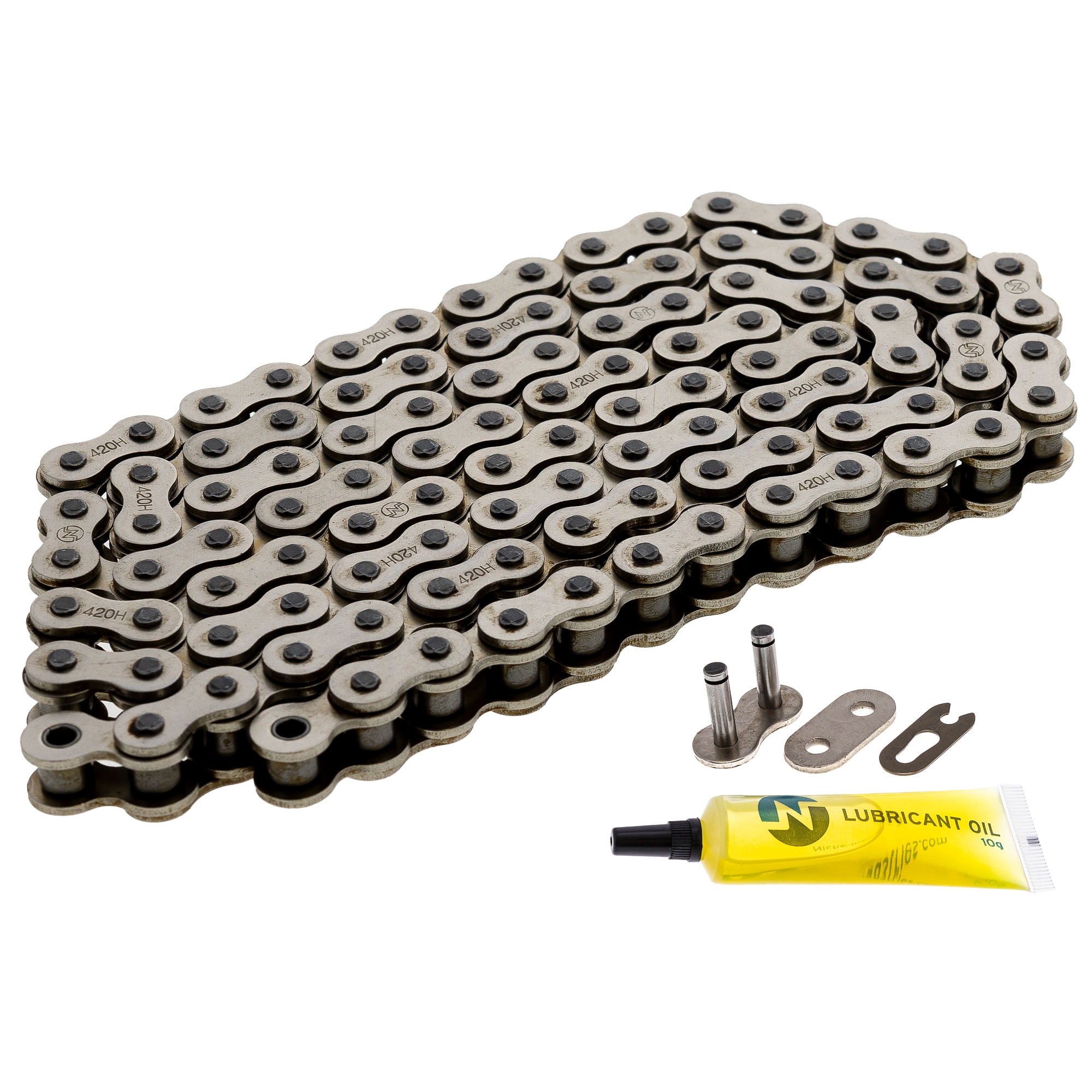 Niche 420 Drive Chain 78 Links Non O-Ring with Master Link