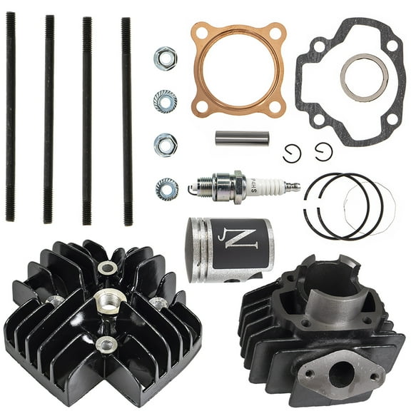 Niche 50cc Engine Cylinder Head Piston for Yamaha PW50 517-11181 Motorcycle MK1001334