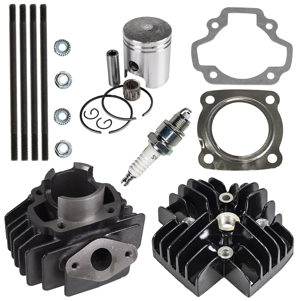 Niche 50cc Engine Piston Cylinder Head for Yamaha QT50 3L5-11311 MK1000923