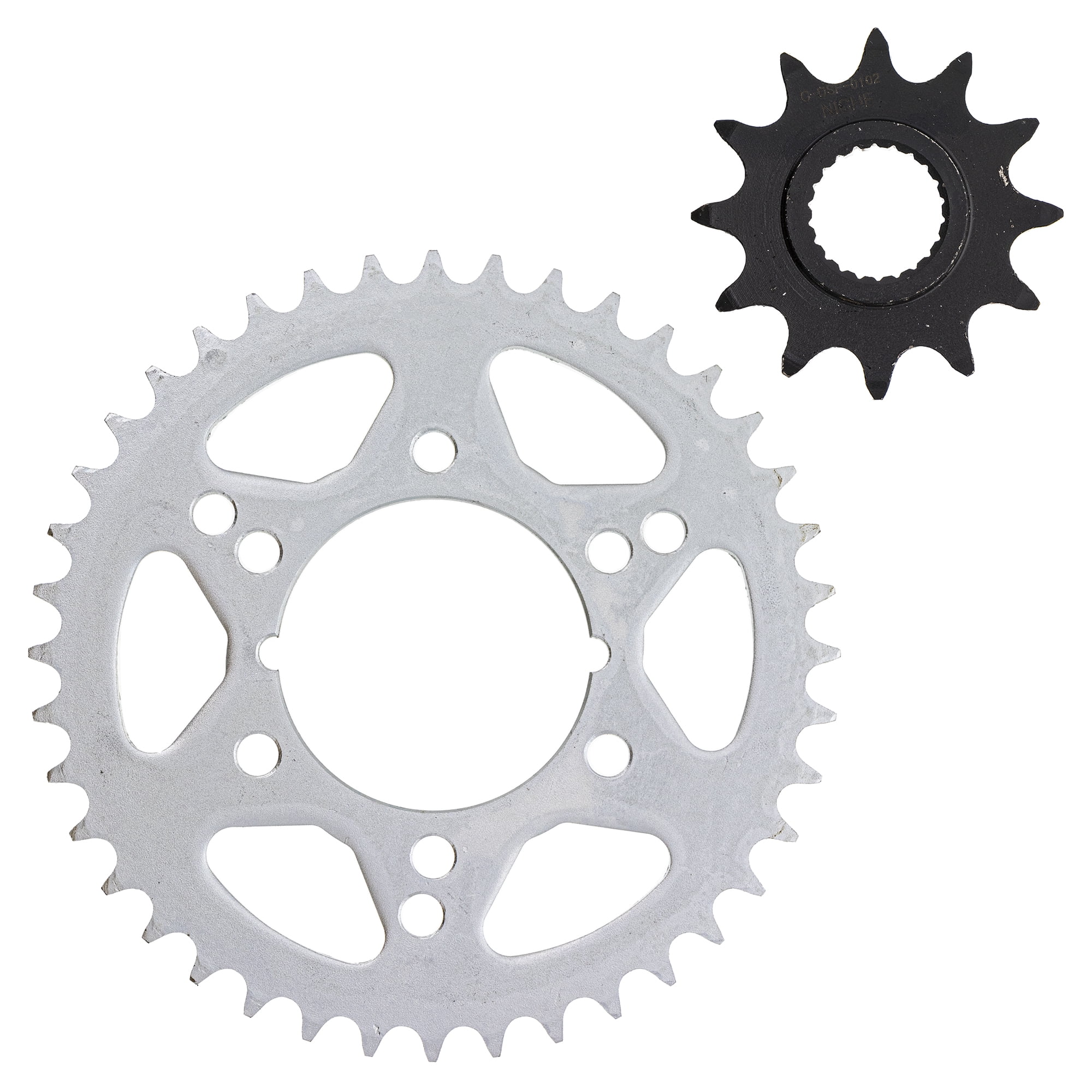 Niche 520 Front 12T Rear 40T Drive Sprocket for Polaris Trail Boss 250 ...