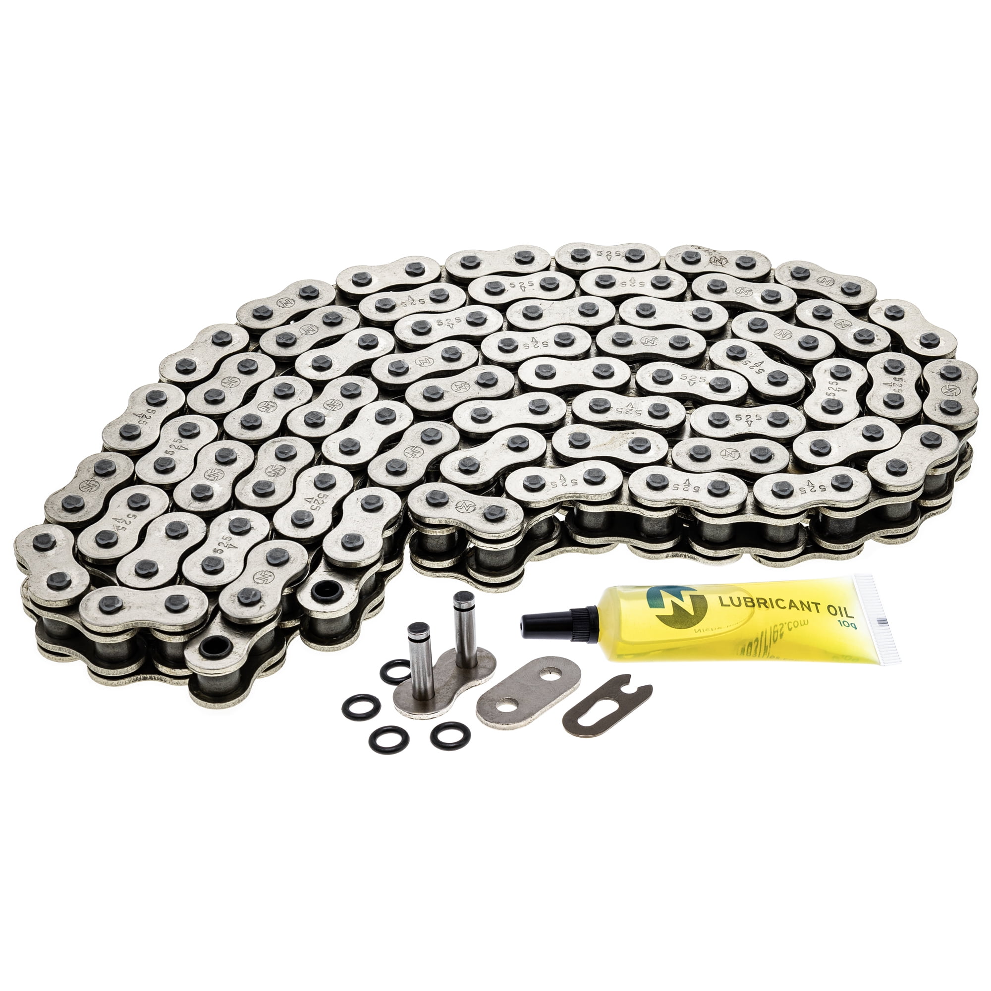 Niche 525 Drive Chain 120 Links O-Ring With Master Link for Motorcycle ...
