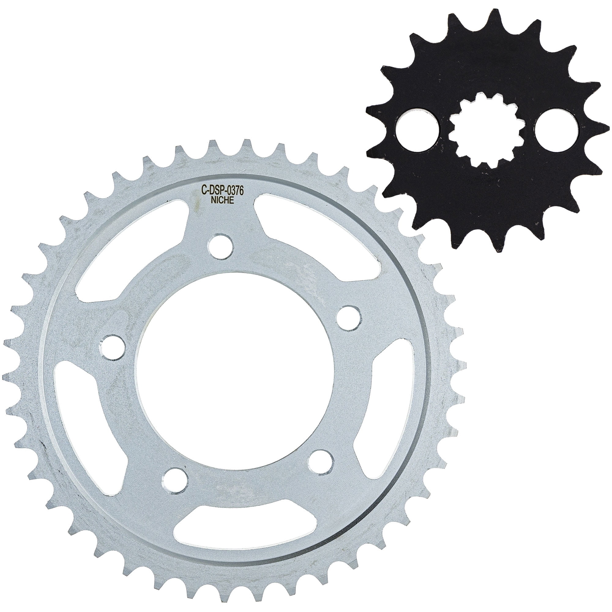 Niche 530 Pitch Front 17T Rear 42T Drive Sprocket Kit for Kawasaki