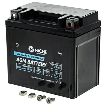 Niche AGM Battery YTX5L for Polaris Honda Husqvarna Yamaha Arctic Cat 519-CAB2267T