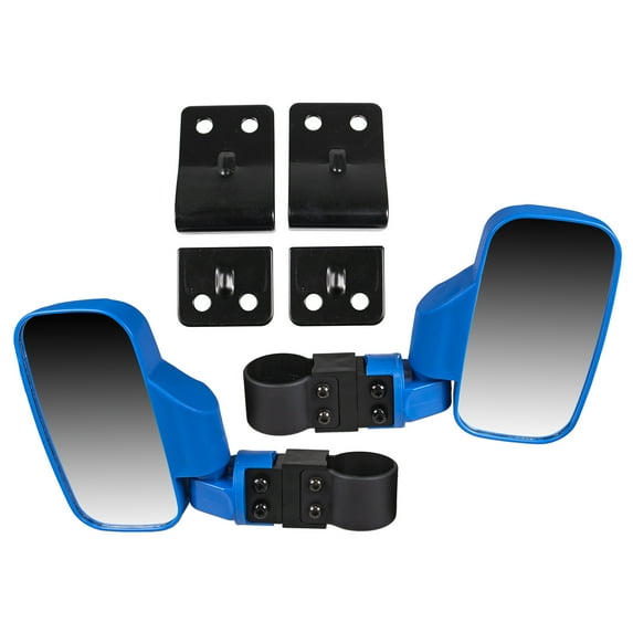 Niche Blue Break-Away Side View Mirror Set with Pro-Fit Roll Cage Bar UTV MK1002932