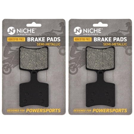 Niche Brake Pad Set Arctic Cat M6000 M8000 1702-475 Rear Semi-Metallic 2 Pack 519-KPA2514D