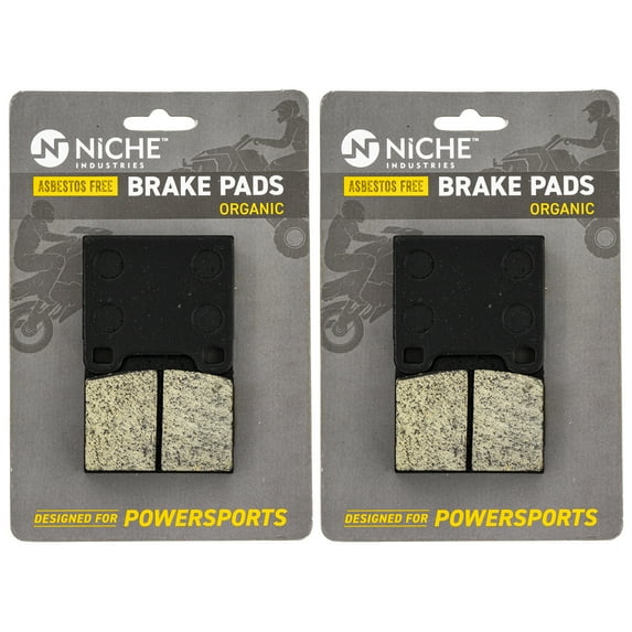 Niche Brake Pad Set Ski-Doo GSX 600 GTX 800 Legend 500 700 Rear Organic 2 Pack 519-KPA2658D