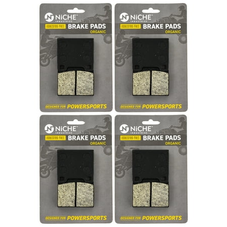 Niche Brake Pad Set Ski-Doo GSX 600 GTX 800 Legend 500 700 Rear Organic 4 Pack 519-KPA2658D