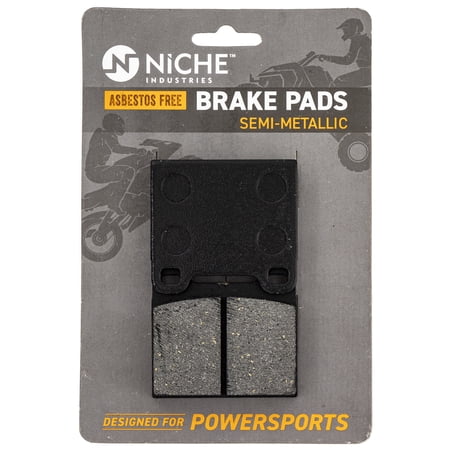 Niche Brake Pad Set Ski-Doo GSX 600 GTX 800 Legend 500 700 Rear Semi-Metallic 519-KPA2516D